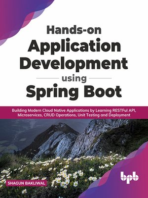 cover image of Hands-on Application Development using Spring Boot